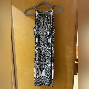 Halter neck dress by INC. B&W with pretty embellishments. Super soft and comfy!